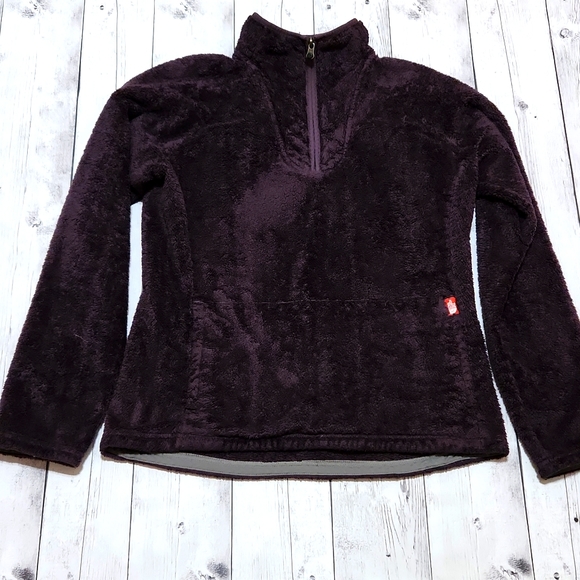 The North Face Tops - North Face fleece pullover Purple in color.